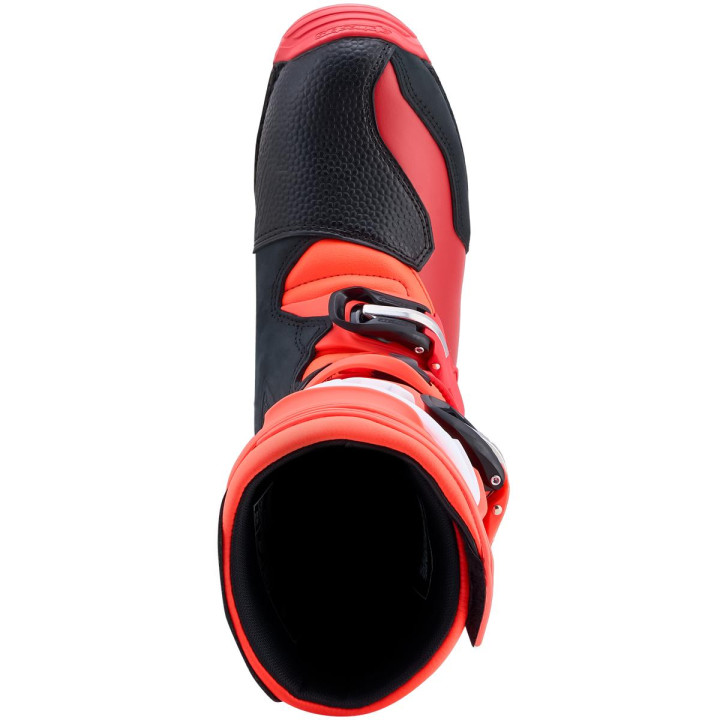 Bottes Alpinestars tech t rouge/noir | Oxmoto