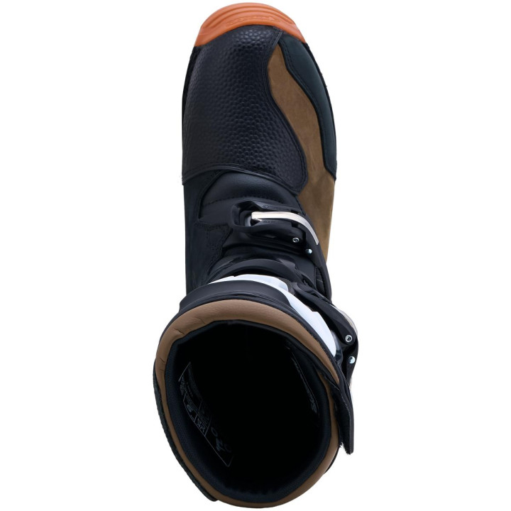 Bottes Alpinestars tech t marron/noir | Oxmoto
