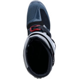 Bottes Alpinestars tech 7 enduro drystar gris/rouge | Oxmoto