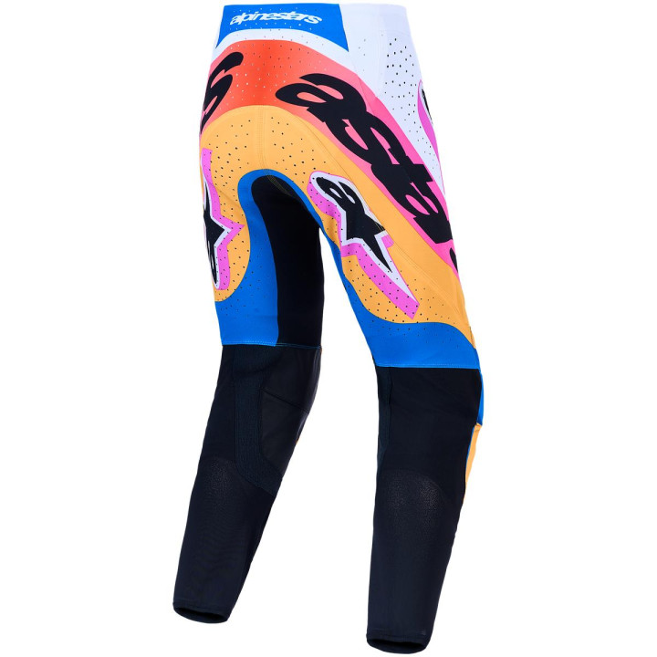 Pantalon Alpinestars supertech dyna blanc/bleu | Oxmoto