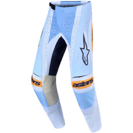 Pantalon Alpinestars techstar maven bleu/orange | Oxmoto