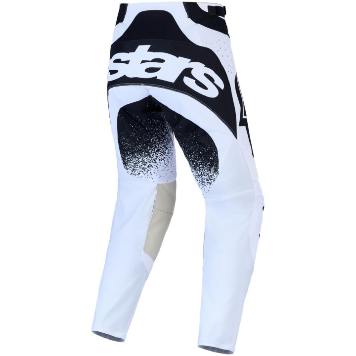 Pantalon Alpinestars techstar swan blanc/noir | Oxmoto