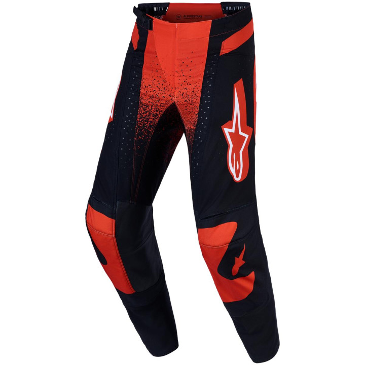 Pantalon Alpinestars techstar swan rouge/noir | Oxmoto