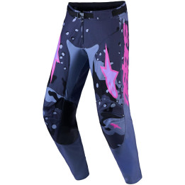 Pantalon Alpinestars racer lone bleu/violet | Oxmoto
