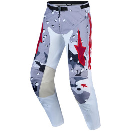Pantalon Alpinestars racer air lone gris/blanc | Oxmoto