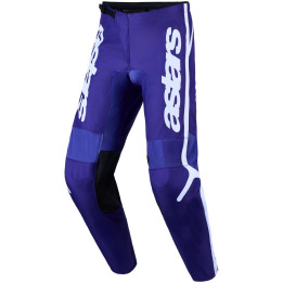 Pantalon Alpinestars fluid apex v2 bleu/blanc | Oxmoto