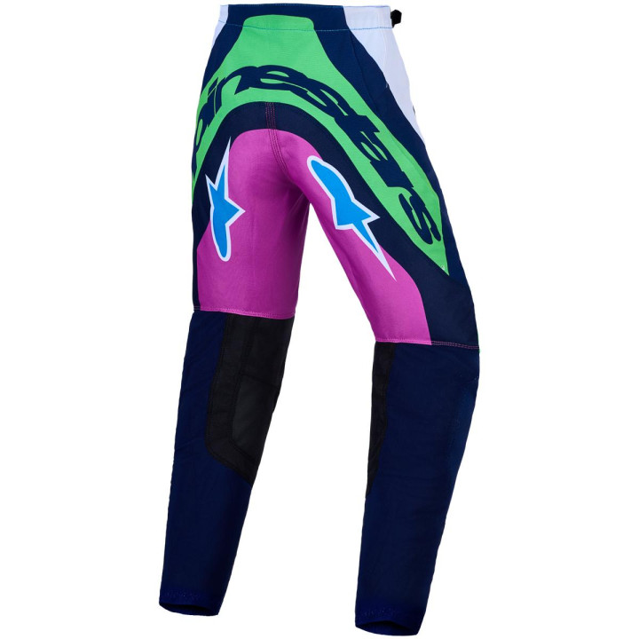 Pantalon Alpinestars enfant supertech maven blanc/bleu