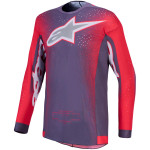 maillot alpinestars supertech hiten afd violet/rouge