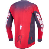 Maillot Alpinestars supertech hiten afd violet/rouge