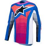 maillot alpinestars techstar maven blanc/corail