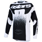 maillot alpinestars techstar swan blanc/noir