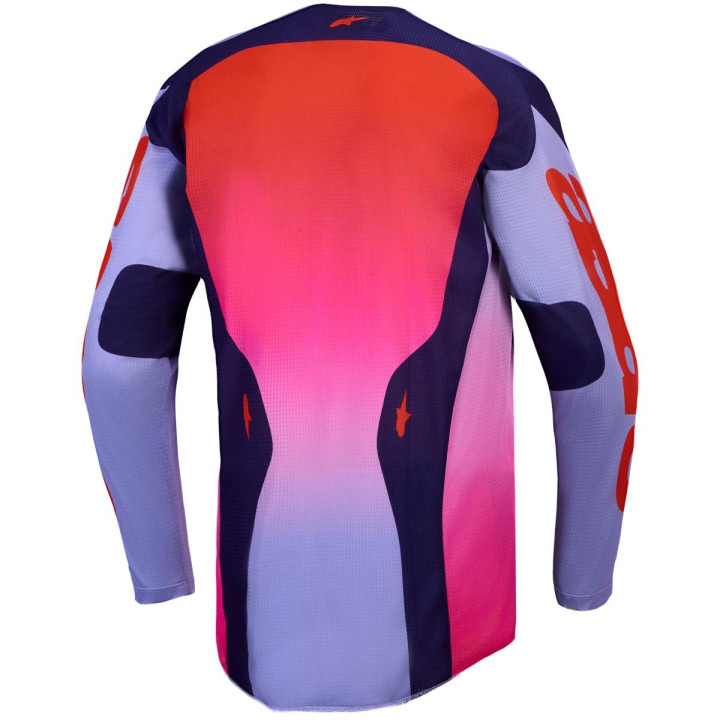 Maillot Alpinestars racer air hunt violet/rose | Oxmoto