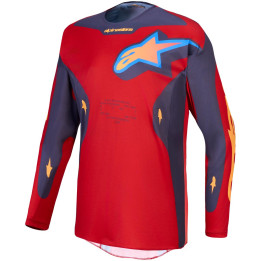Maillot Alpinestars racer hunt rouge/gris | Oxmoto