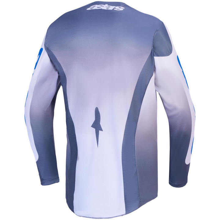 Maillot Alpinestars racer amber gris/bleu | Oxmoto