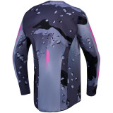 Maillot Alpinestars racer lone gris/violet | Oxmoto