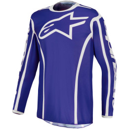 Maillot Alpinestars fluid apex v2 bleu | Oxmoto