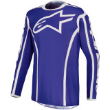 Maillot Alpinestars fluid apex v2 bleu | Oxmoto