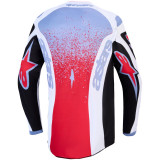 Maillot Alpinestars fluid drag noir/blanc | Oxmoto