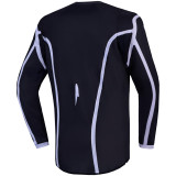Maillot Alpinestars enfant fluid apex v2 noir/argent