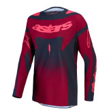 Maillot Alpinestars stella techstar swan gris/rouge | Oxmoto