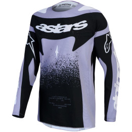 Maillot Alpinestars stella techstar swan violet/noir