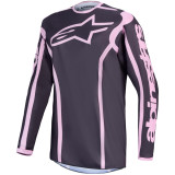 Maillot Alpinestars stella fluid apex v2 gris pierre/rose