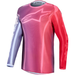 Maillot Alpinestars stella fluid kepler violet/rouge