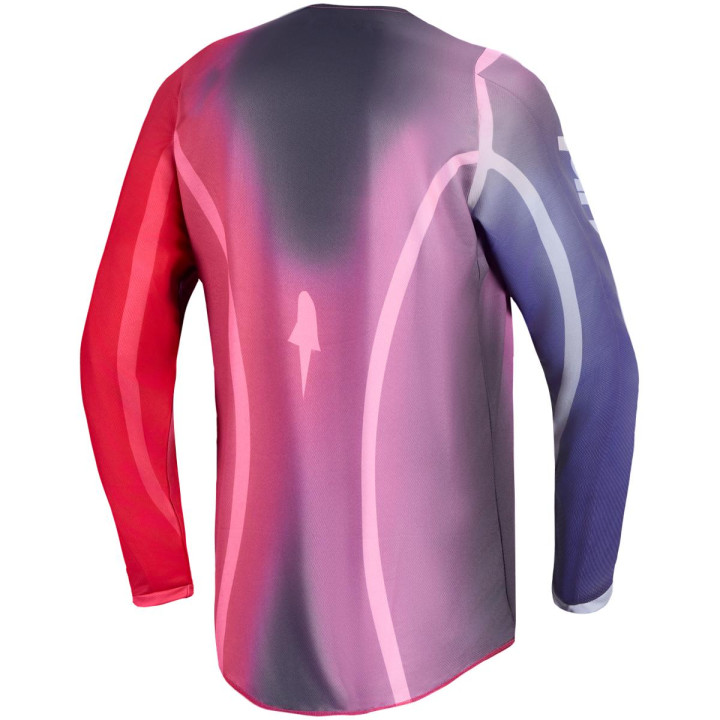 Maillot Alpinestars stella fluid kepler violet/rouge