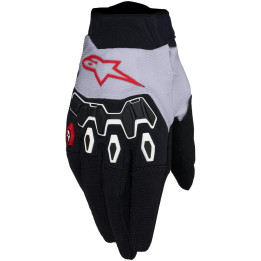 Gants Alpinestars enfant full bore v2 noir/lilas | Oxmoto