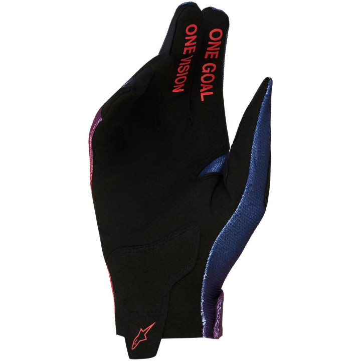 Gants Alpinestars enfant radar rouge/bleu | Oxmoto