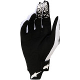 Gants Alpinestars techstar blanc/noir | Oxmoto