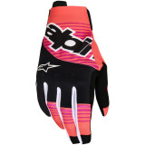Gants Alpinestars techstar corail/noir | Oxmoto