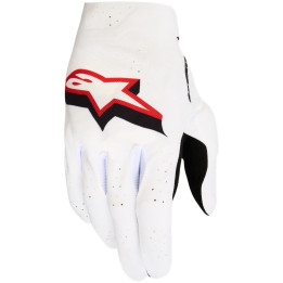 Gants Alpinestars supertech mx blanc/noir | Oxmoto