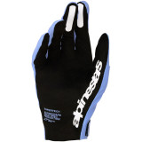 Gants Alpinestars supertech mx violet/noir | Oxmoto