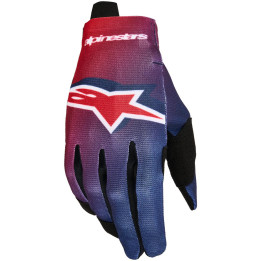 Gants Alpinestars radar rouge/bleu | Oxmoto