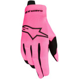 Gants Alpinestars radar rose/noir | Oxmoto