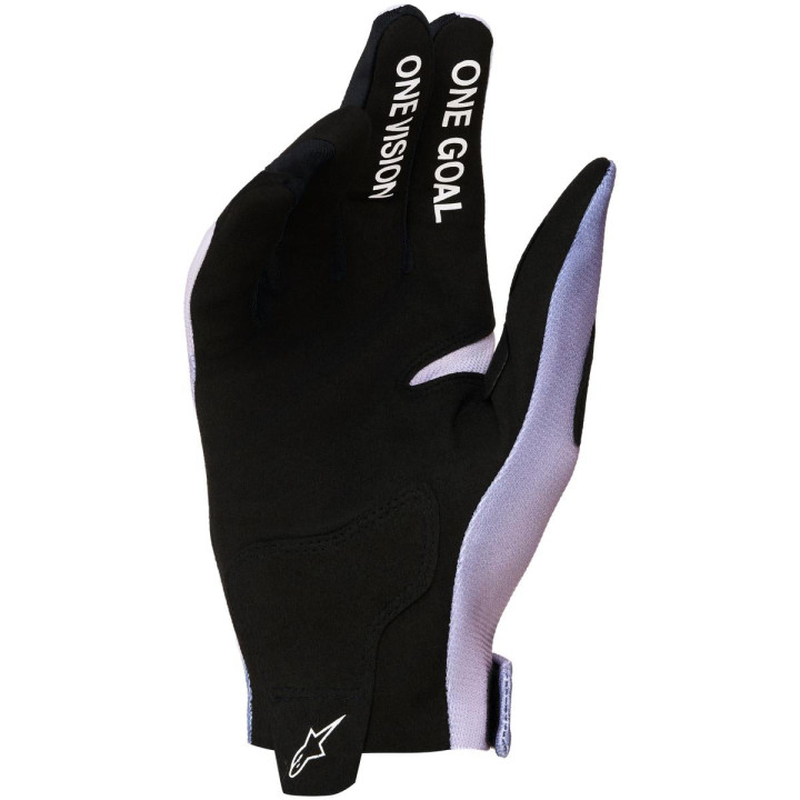 Gants Alpinestars radar gris/lilas | Oxmoto