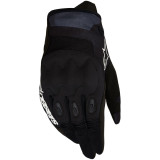 Gants Alpinestars techdura blanc/noir | Oxmoto