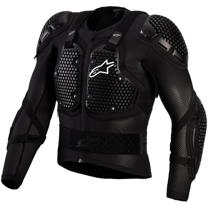 Protection Alpinestars bionic action v3 noir/blanc | Oxmoto