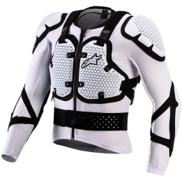 Protection Alpinestars bionic action v3 blanc/noir | Oxmoto