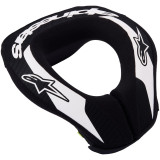 Protection Alpinestars sequence enfant neck roll noir/blanc
