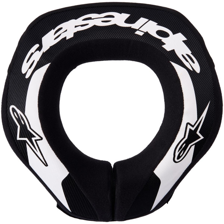 Protection Alpinestars sequence enfant neck roll noir/blanc