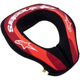 Protection Alpinestars sequence enfant neck roll rouge/blanc
