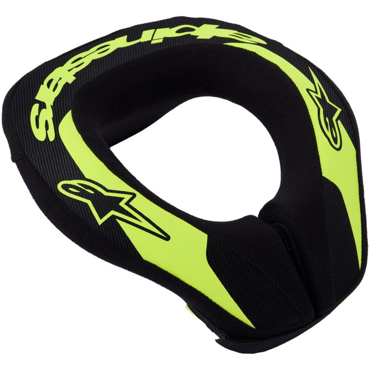 Protection Alpinestars sequence enfant neck roll jaune/noir