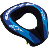 Protection Alpinestars sequence enfant neck roll bleu/blanc