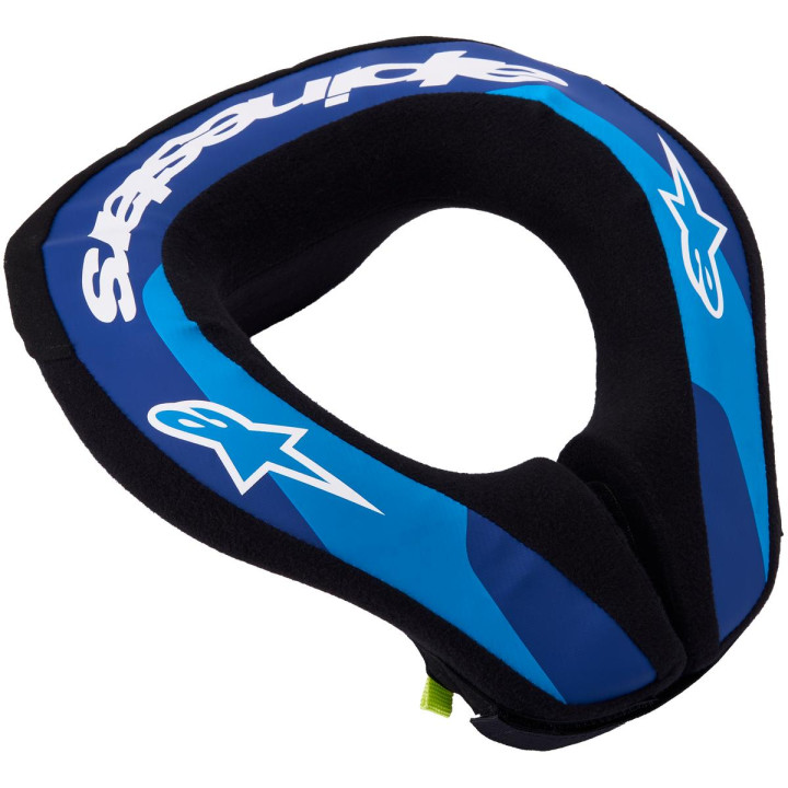 Protection Alpinestars sequence enfant neck roll bleu/blanc