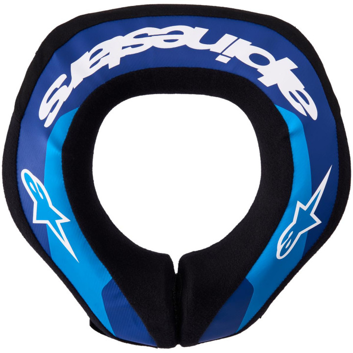 Protection Alpinestars sequence enfant neck roll bleu/blanc