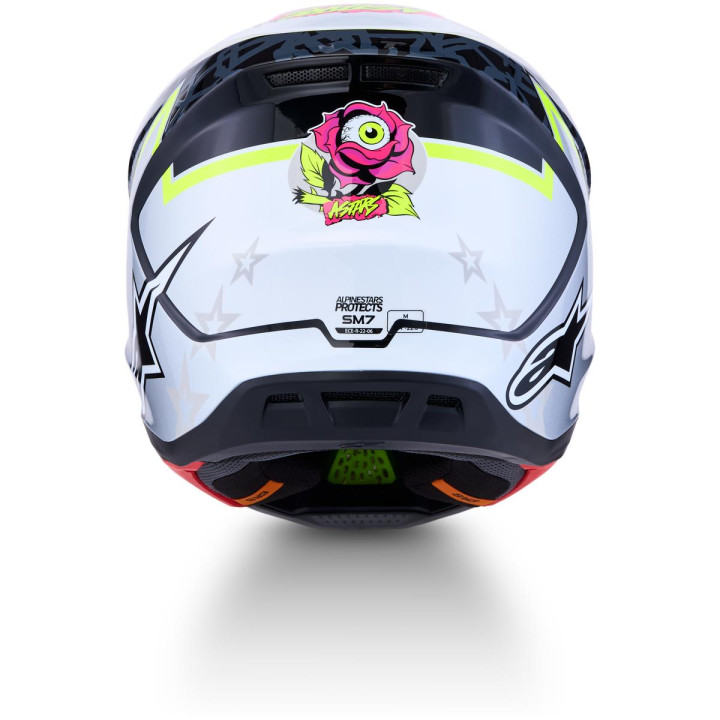 Casque Alpinestars s-m7 blaster noir/gris | Oxmoto