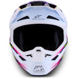 Casque Alpinestars s-m7 blaster violet/rose | Oxmoto