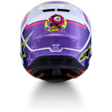 Casque Alpinestars s-m7 blaster violet/rose | Oxmoto